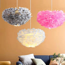 lustre moderne romantique led créative nordique suspendus éclairage