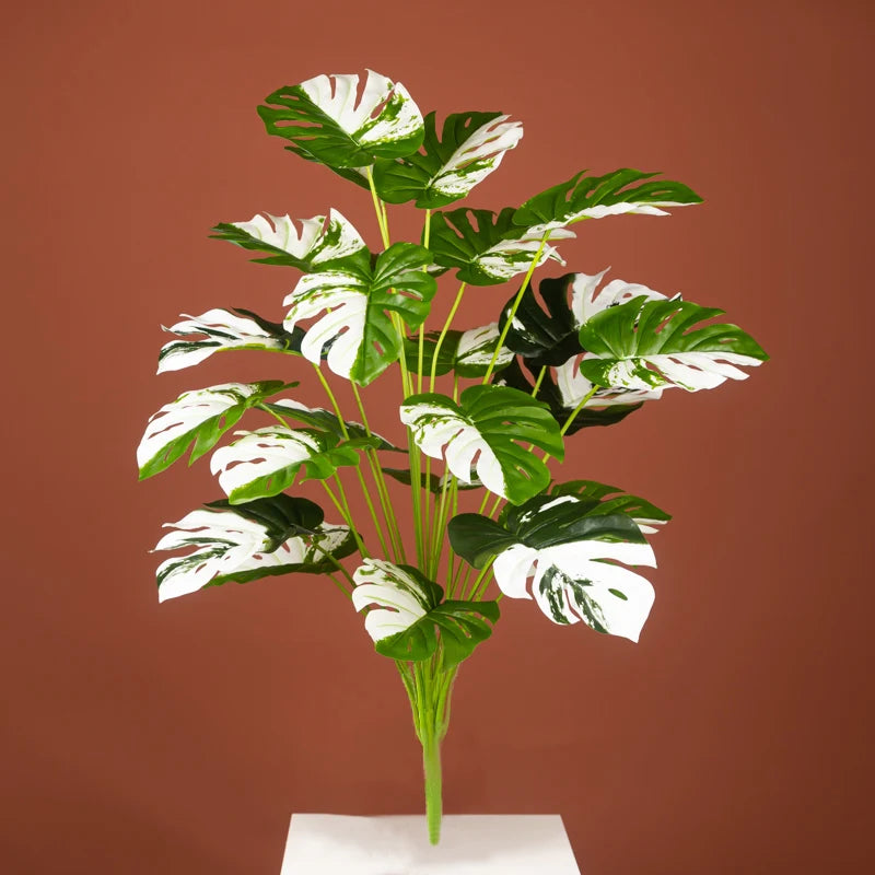 plantes tropicales artificielles monstera feuillage décoratif pour intérieur extérieur - vue 8 sur 21