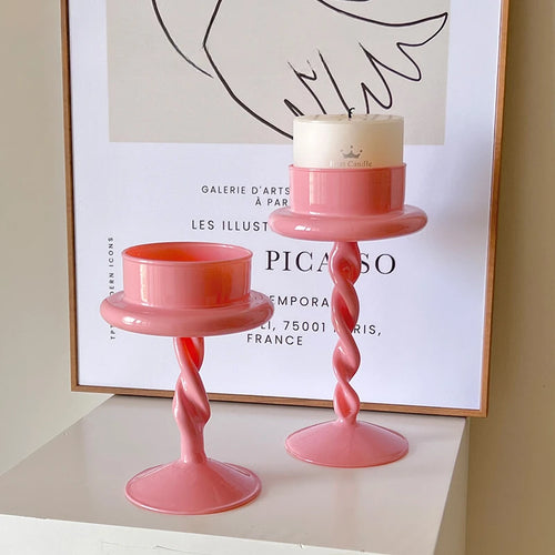 bougeoir romantique pour la saint-valentin et anniversaires - vue 6 sur 7