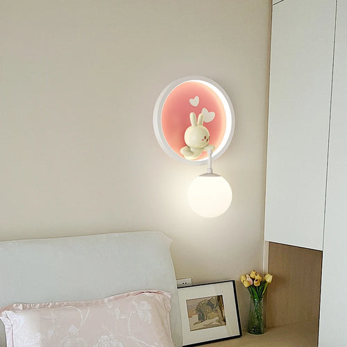 lampe de chevet créative dessin animé ours nuage pour enfants - vue 5 sur 9