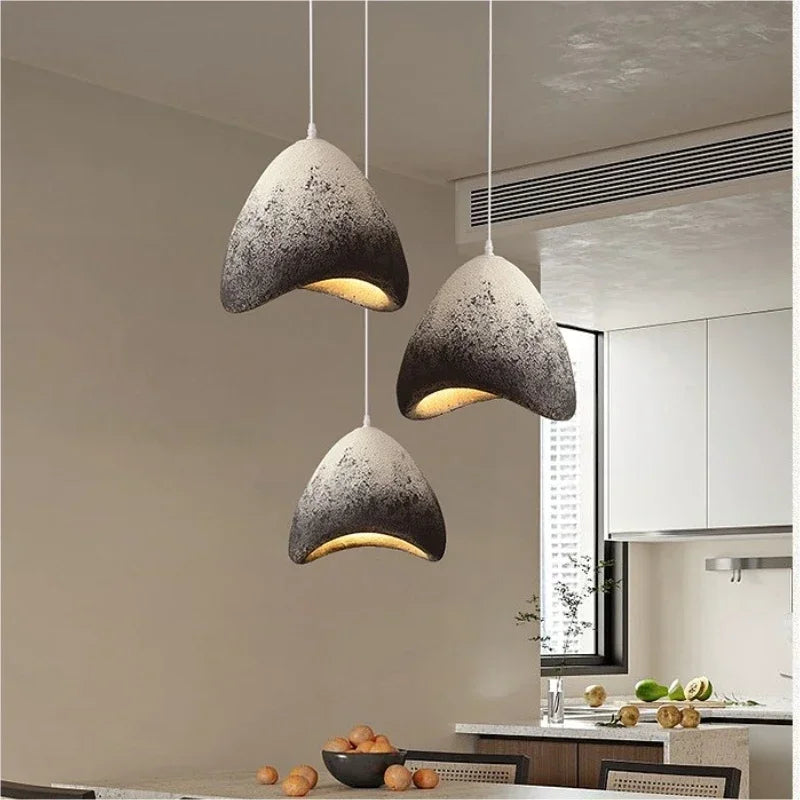 lustre led japonais créatif pour décoration intérieure artistique - vue 5 sur 18