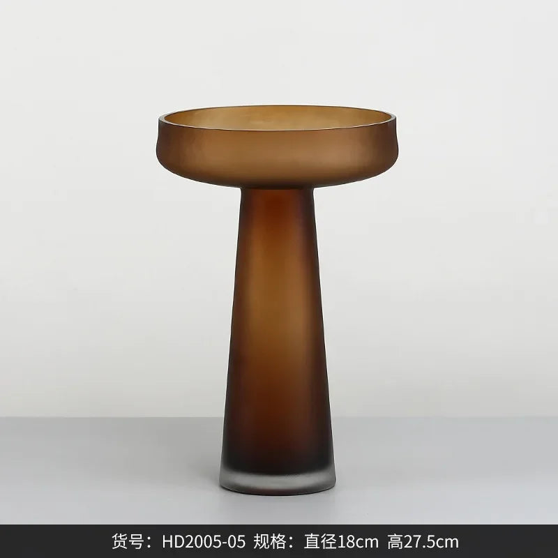 vase en verre moderne design créatif pour décoration intérieure - vue 10 sur 12