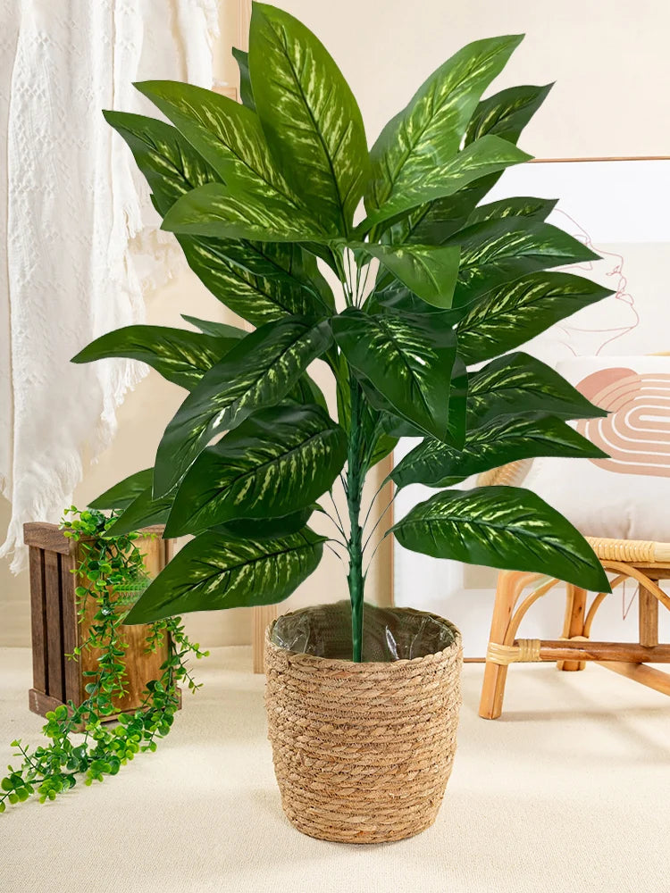 plantes artificielles tropicales pour décoration intérieure et extérieure - vue 2 sur 8