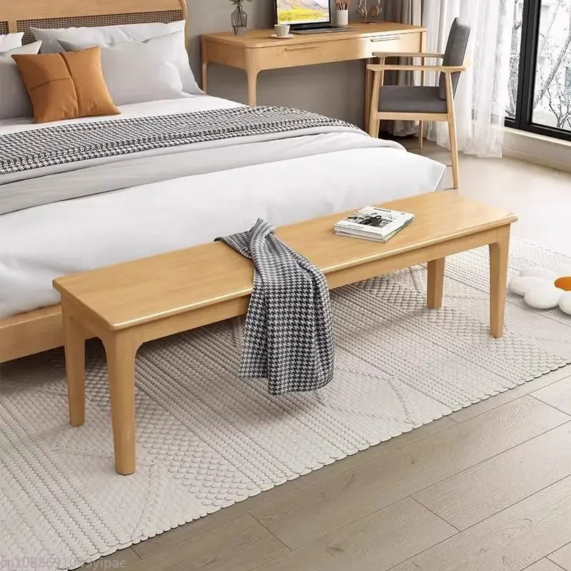 banc en bois massif meuble multifonction pour le quotidien - vue 4 sur 15