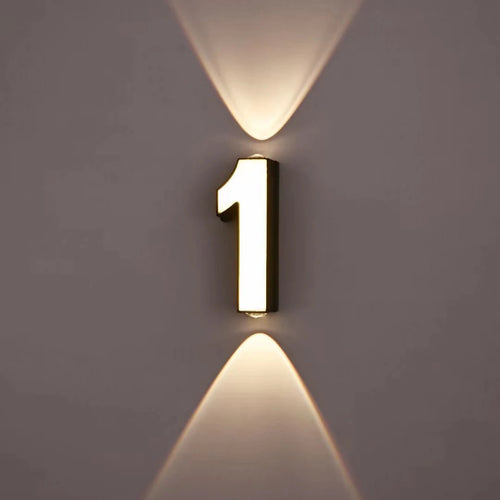 lampe numérique extérieure étanche led pour terrasse et balcon - vue 3 sur 15