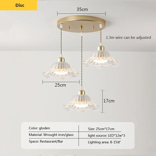 suspension en verre moderne pour décoration intérieure élégante - vue 10 sur 10