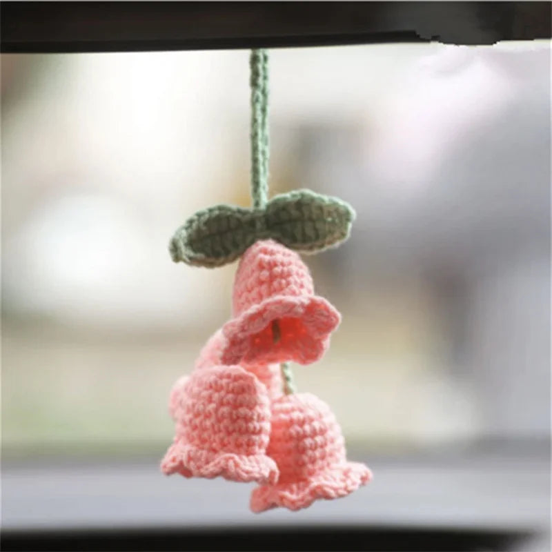 crochet suspendu créatif pour décoration de voiture plante en pot - vue 13 sur 34