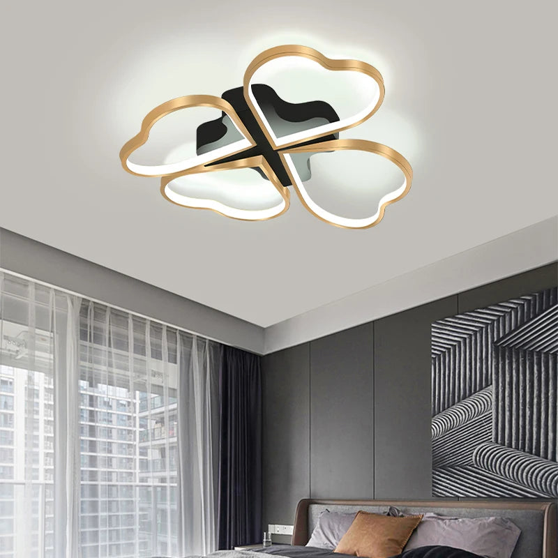 plafonnier led créatif nordique pour éclairage intérieur décoratif - vue 3 sur 8