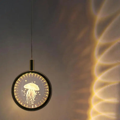 suspension boule de cristal led design moderne pour intérieur - vue 2 sur 10