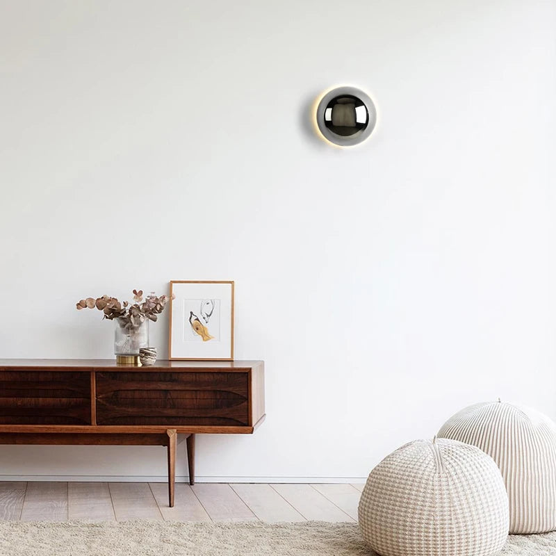applique murale de luxe style médiéval moderne minimaliste solaire - vue 3 sur 8