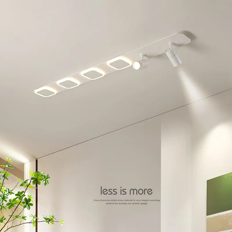 plafonnier Led avec projecteurs nordique - vue 6 sur 21