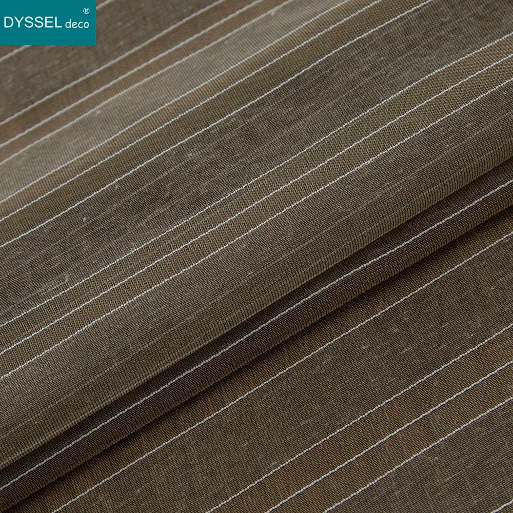 Voilage tulle rayures style moderne pour salon chambre - vue 6 sur 7