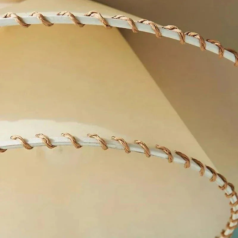 suspension wabi sabi en parchemin pour décoration intérieure - vue 5 sur 9