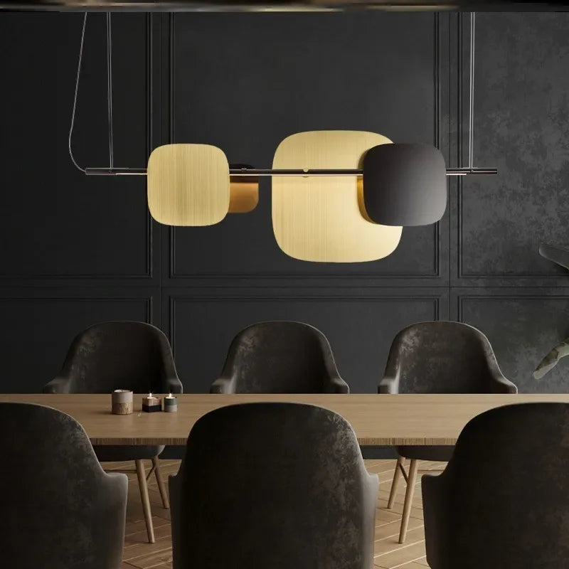 suspension nordiques grain de bois luminaire décoratif intérieur - vue 4 sur 7