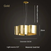 suspension postmoderne luxe pour décoration intérieure élégante