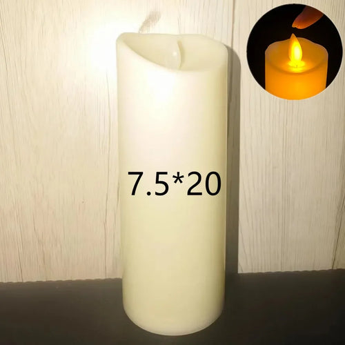 lampe à bougie électrique sans flamme pour décorations de mariage et fêtes - vue 14 sur 14