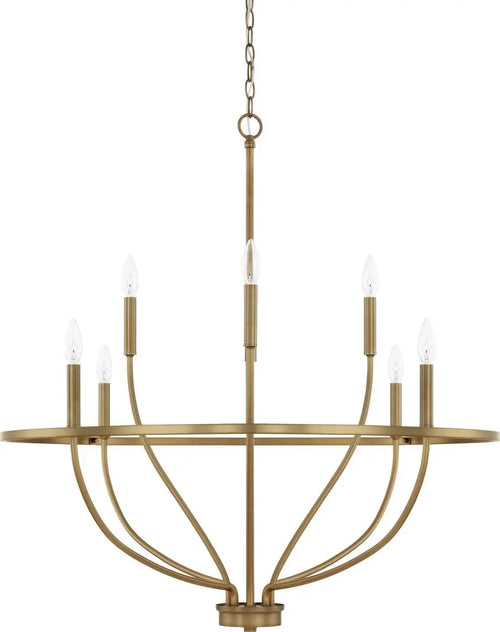 lustre suspension rétro led industriel anneau lumineux decorfixtures - vue 10 sur 12