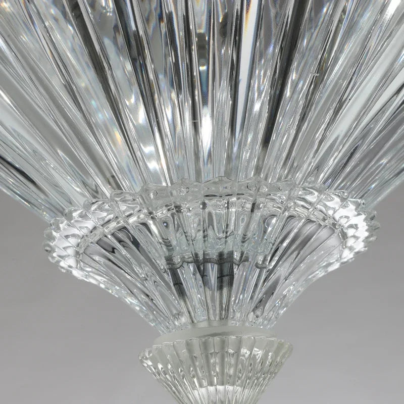 plafonnier en cristal éclairage intérieur décoratif luxe - vue 6 sur 6
