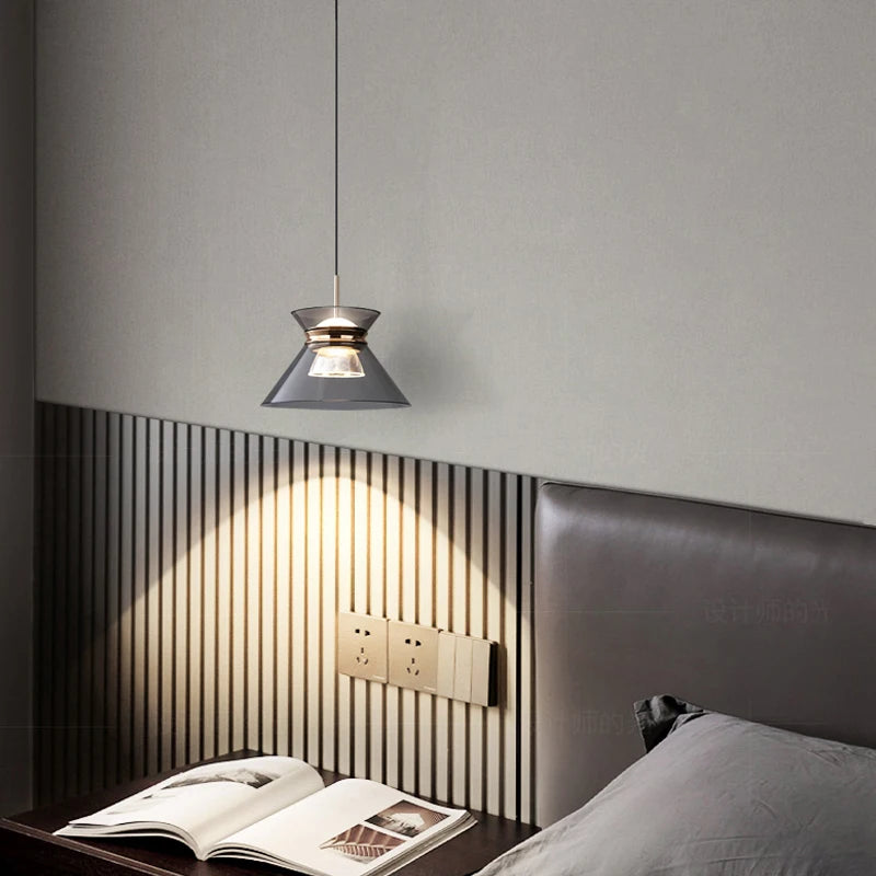 suspension moderne à led petite taille pour intérieur décoratif - vue 3 sur 8