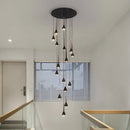 lustre moderne design luxe pour villa duplex