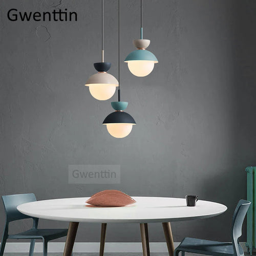 suspension en verre moderne pour décoration intérieure élégante - vue 4 sur 22