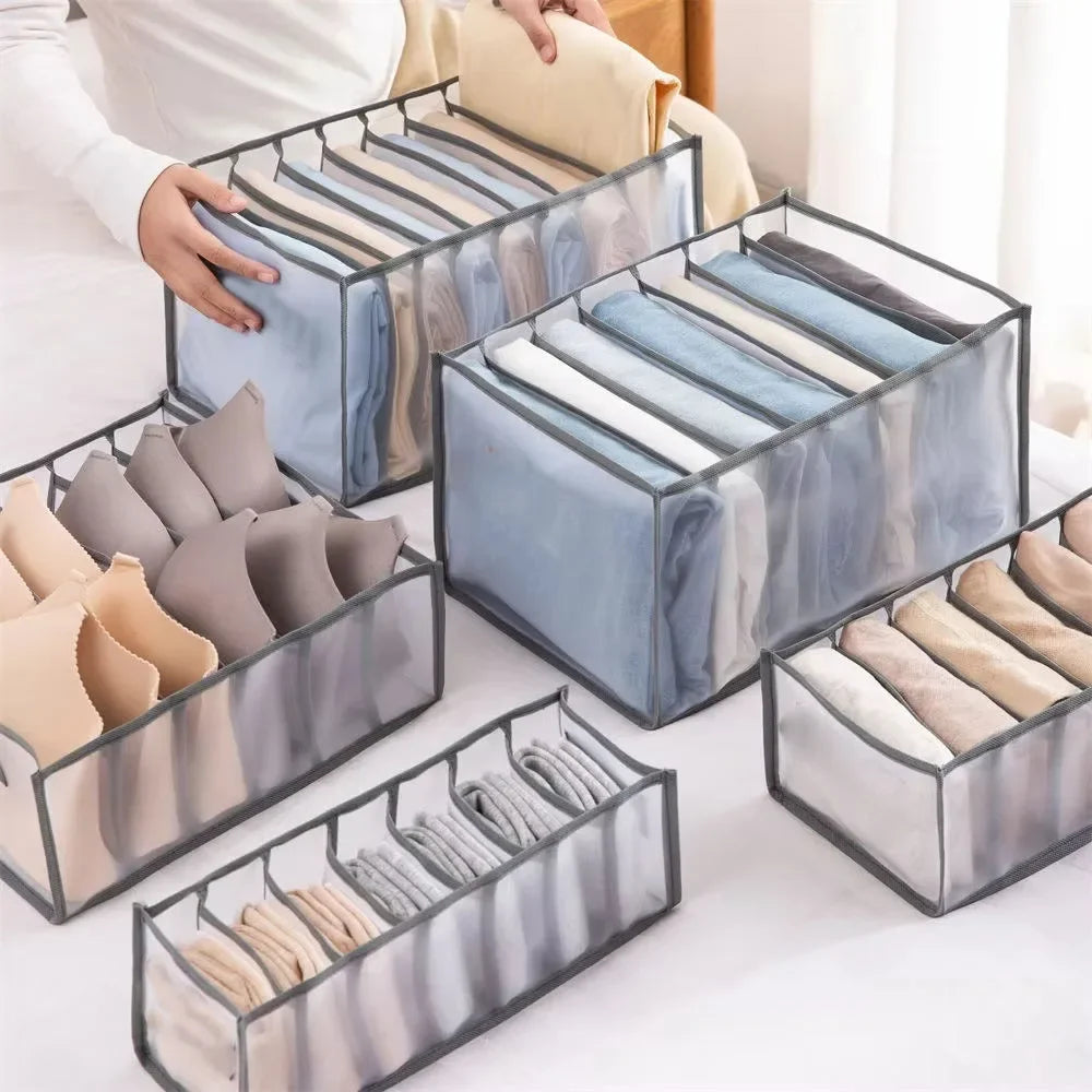 organisateur de vêtements pour rangement de pantalons et sous-vêtements - vue 4 sur 24