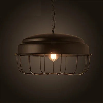 Suspension rétro de Style industriel lampe suspendue Vintage avec ampoule Led E27 dortoir salle à manger cuisine Bar - vue 13 sur 23