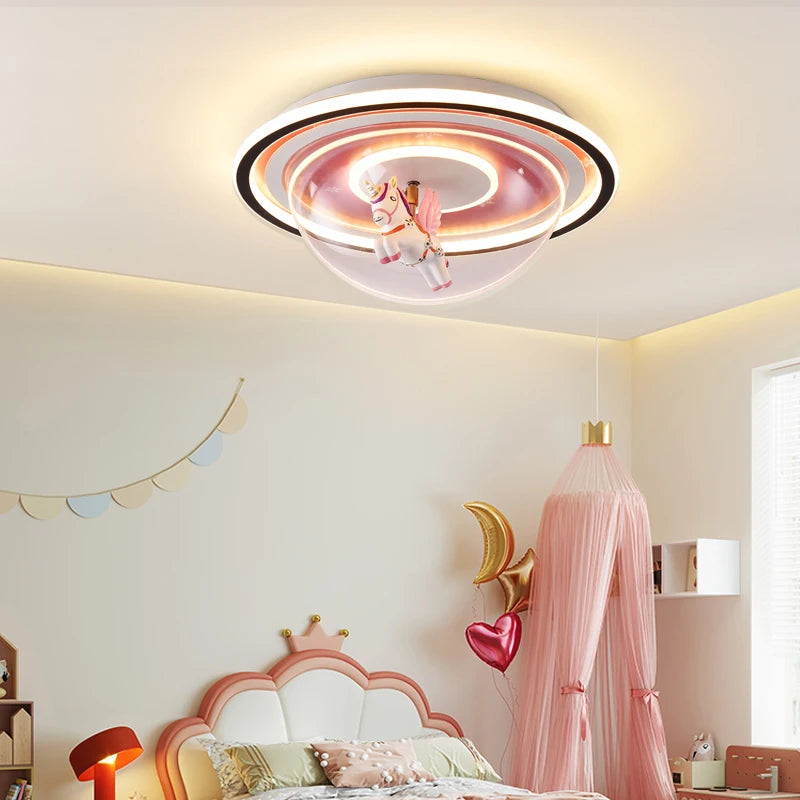 plafonnier moderne en forme de dessin animé décoratif pour intérieur - vue 3 sur 10