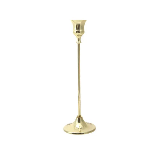 kit de bougeoirs en laiton doré pour décorations festives - vue 23 sur 26