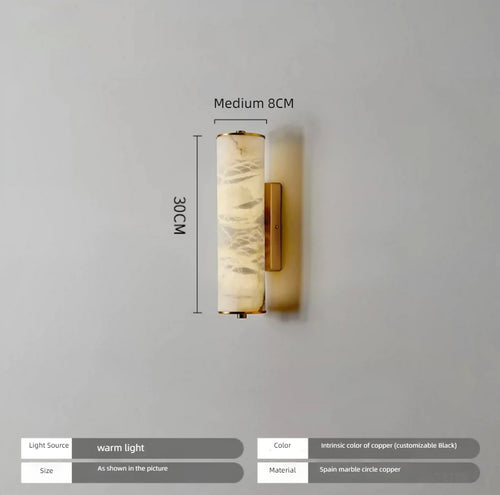 applique murale nordique moderne rotative led en fer et bois - vue 14 sur 19