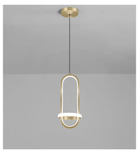 lustre moderne avec éclairage led décor intérieur