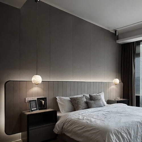 lustre en marbre moderne pour décoration intérieure élégante - vue 5 sur 6