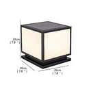 lampadaire d'extérieur vintage étanche moderne pour jardin et terrasse