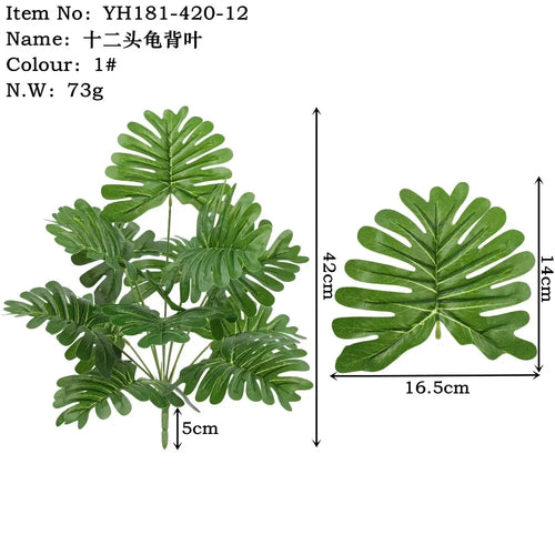 plantes artificielles palmier tropical pour décoration intérieure et extérieure - vue 14 sur 18