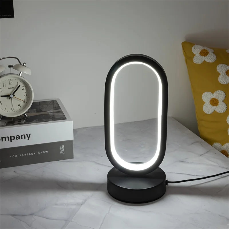 lampe à poser led en forme de u pour éclairage décoratif - vue 3 sur 7
