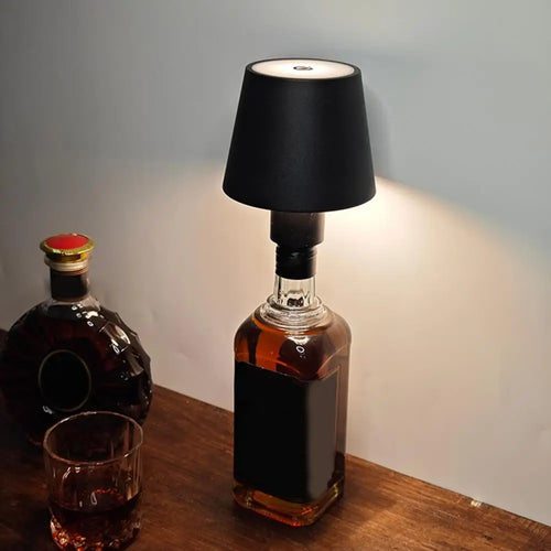 lampe de bouteille de vin sans fil portable pour bars et événements - vue 2 sur 9