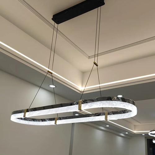 suspension moderne en led pour décoration intérieure élégante - vue 6 sur 8