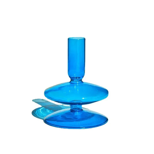 bougeoirs décoratifs en verre pour mariage et décoration intérieure - vue 15 sur 32