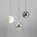 Suspension LED boule ronde moderne avec angle réglable