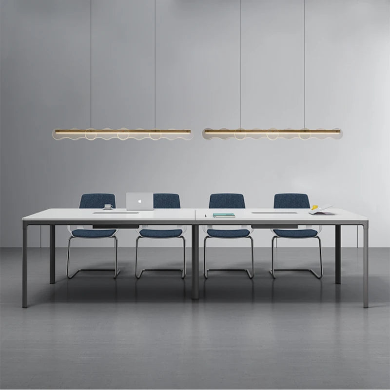 lustre créatif en verre pour ambiance moderne et élégante - vue 4 sur 8