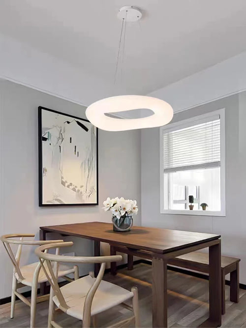 lustre led moderne intelligent pour décoration maison - vue 5 sur 18