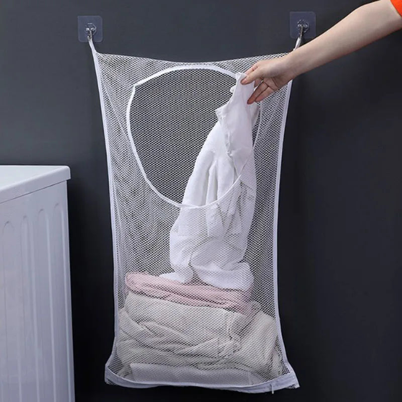 panier suspendu pour rangement de linge et jouets - vue 4 sur 11
