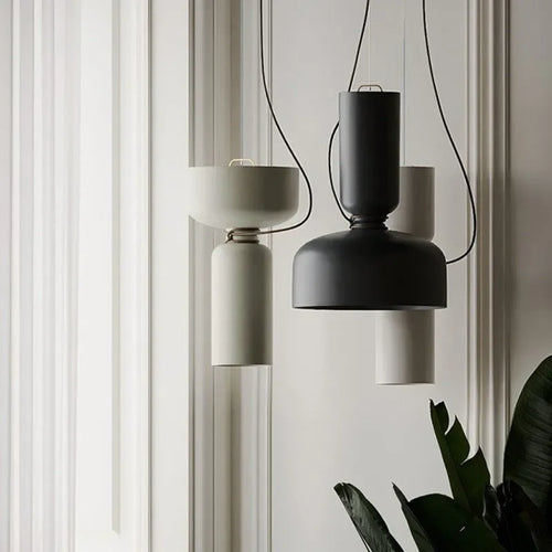 suspension nordique moderne à led pour décoration intérieure créative - vue 6 sur 24