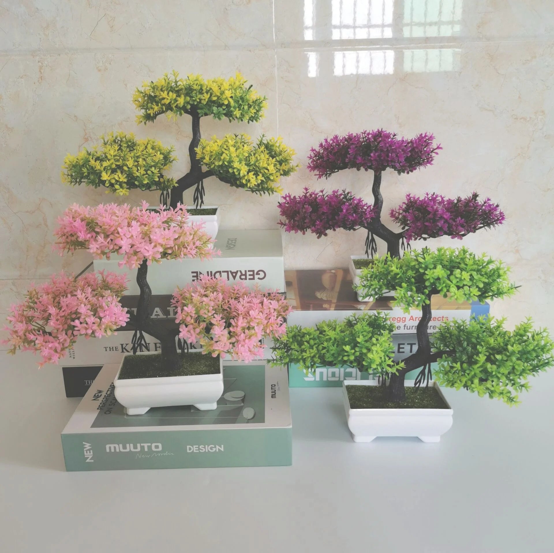 plantes artificielles bonsaï en pot pour décoration intérieure et événements - vue 2 sur 7