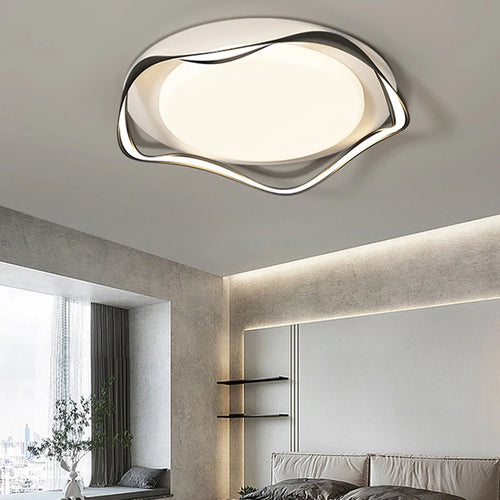 plafonnier led moderne design simple avec télécommande - vue 2 sur 14