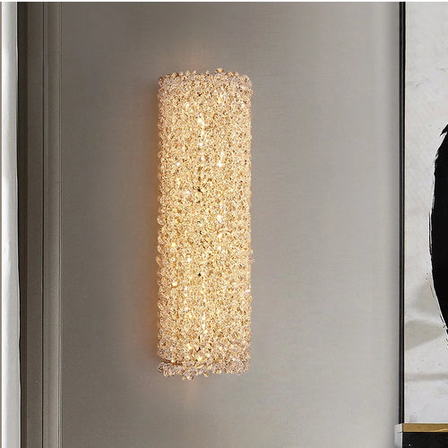 applique murale de luxe en cristal design post-moderne pour villa - vue 5 sur 10