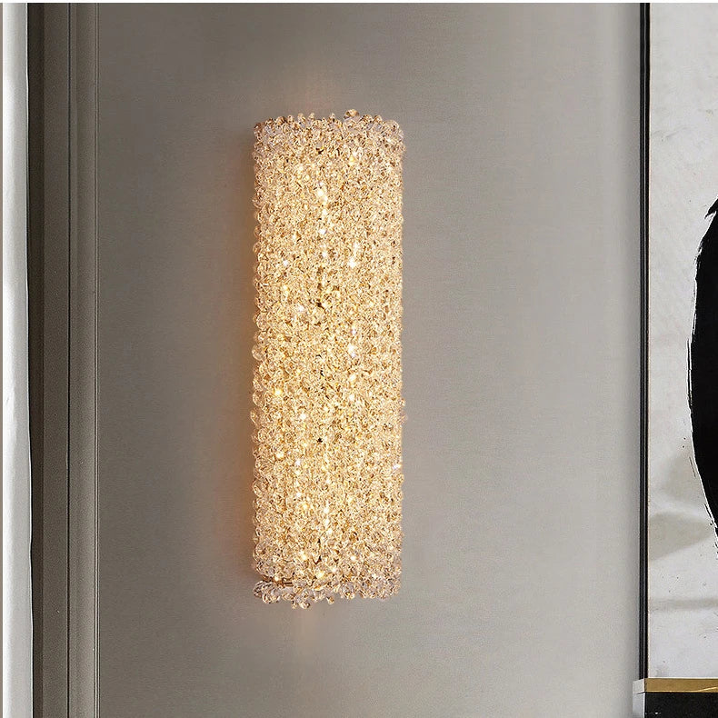 applique murale de luxe en cristal design post-moderne pour villa - vue 4 sur 10