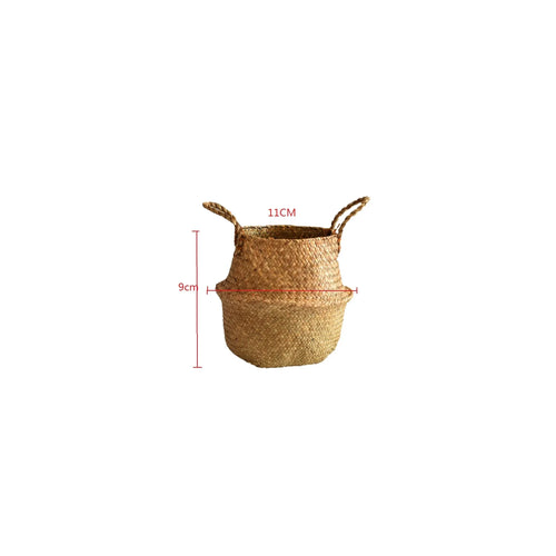 panier en osier pour rangement et décoration jardin - vue 11 sur 12
