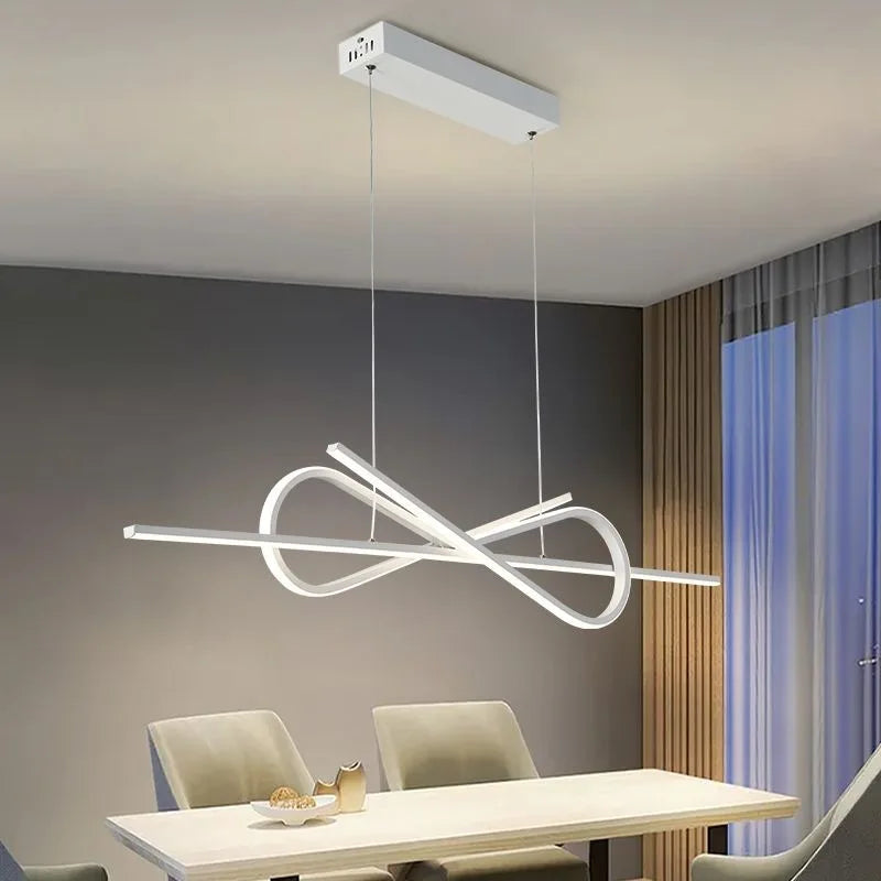 lustre moderne design créatif pour un éclairage élégant - vue 4 sur 7