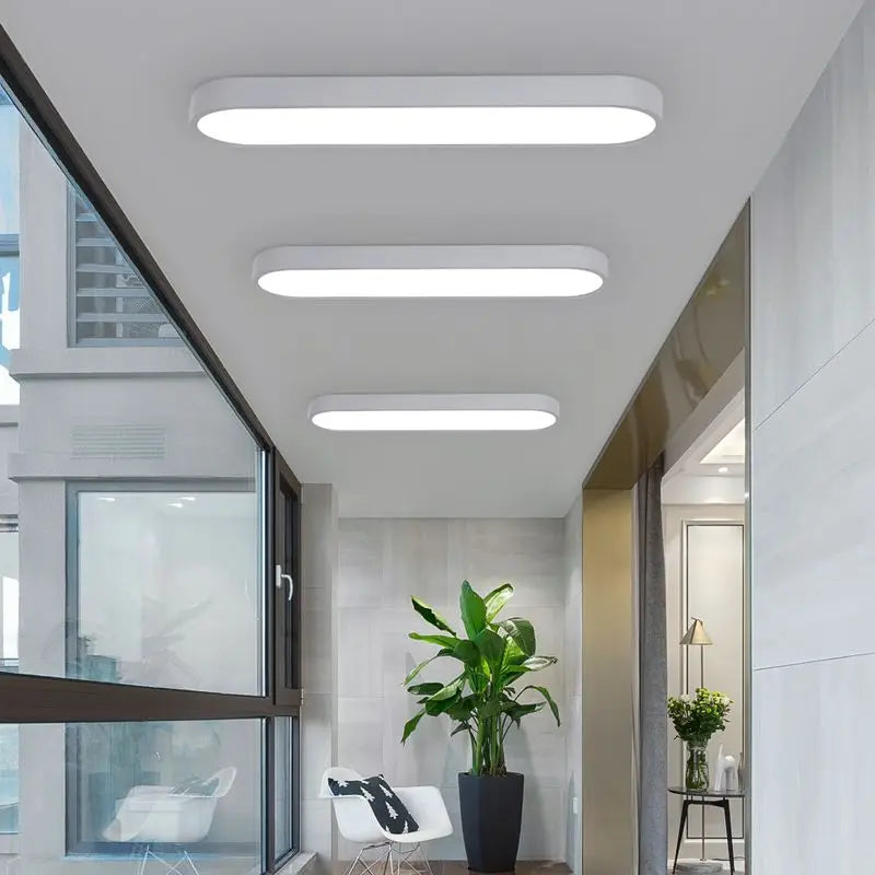 Plafond moderne à LEDs lumières balcons couloirs chambres décoration de la maison éclairage intérieur cuisine Restaurant plafonnier - vue 4 sur 22